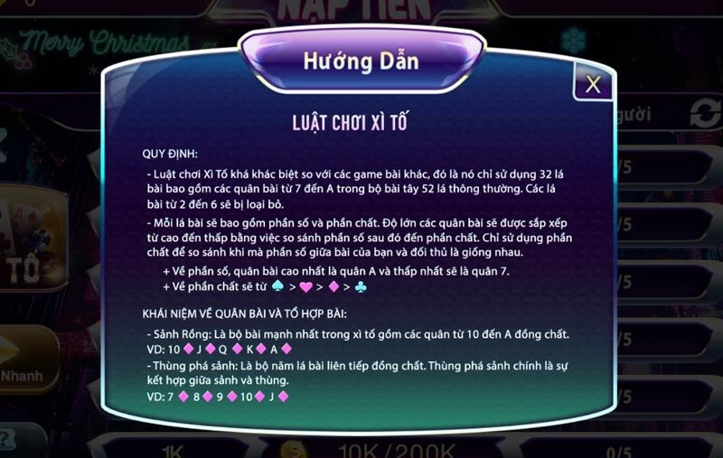 Hướng dẫn chơi Xì Tố 789Club