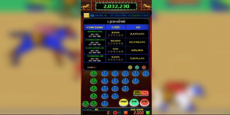 Mẹo hay giúp thắng lớn khi chơi mini game Đua ngựa