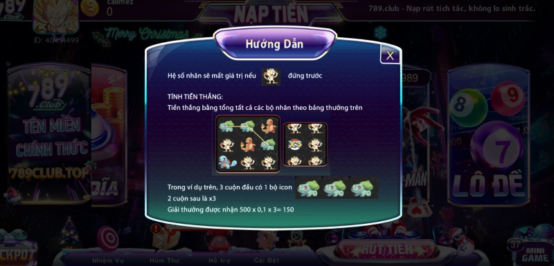 Mini game Pokemon 789Club