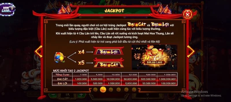 quay hũ lân hái lộc