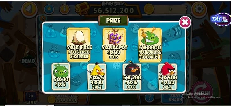 quy tắc angry bird