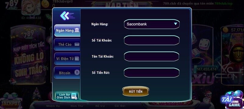 rút tiền