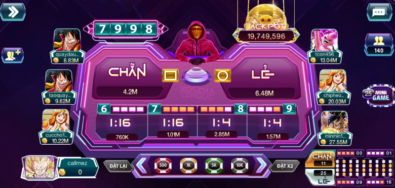 Xóc Đĩa Con Mực – Game vui, săn Jackpot khủng đến 500 triệu