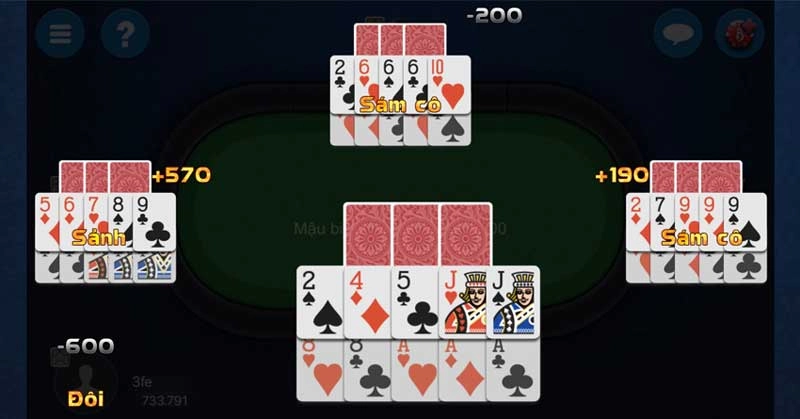 cách tính chi mậu binh 789club 