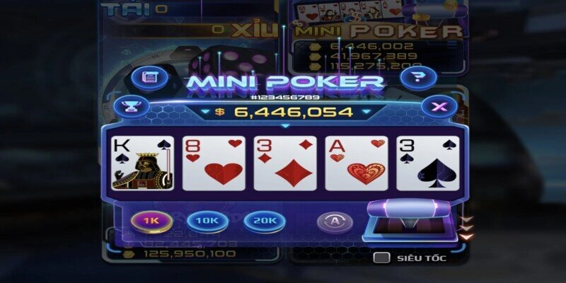 Tìm hiểu về tựa game cũng như cách chơi Mini Poker hợp lý